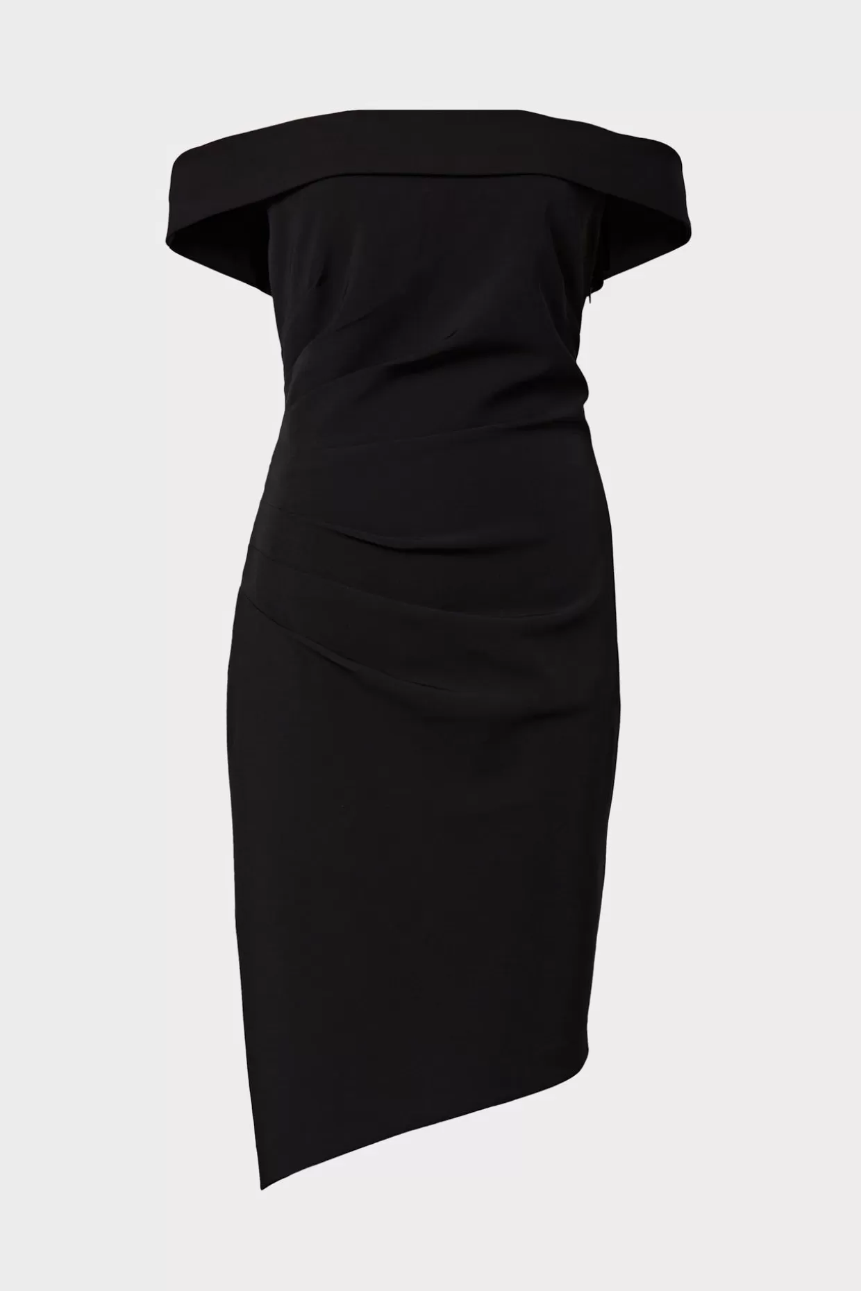 Guest Of Dresses-MILLY Ally Cocktail Dress Black