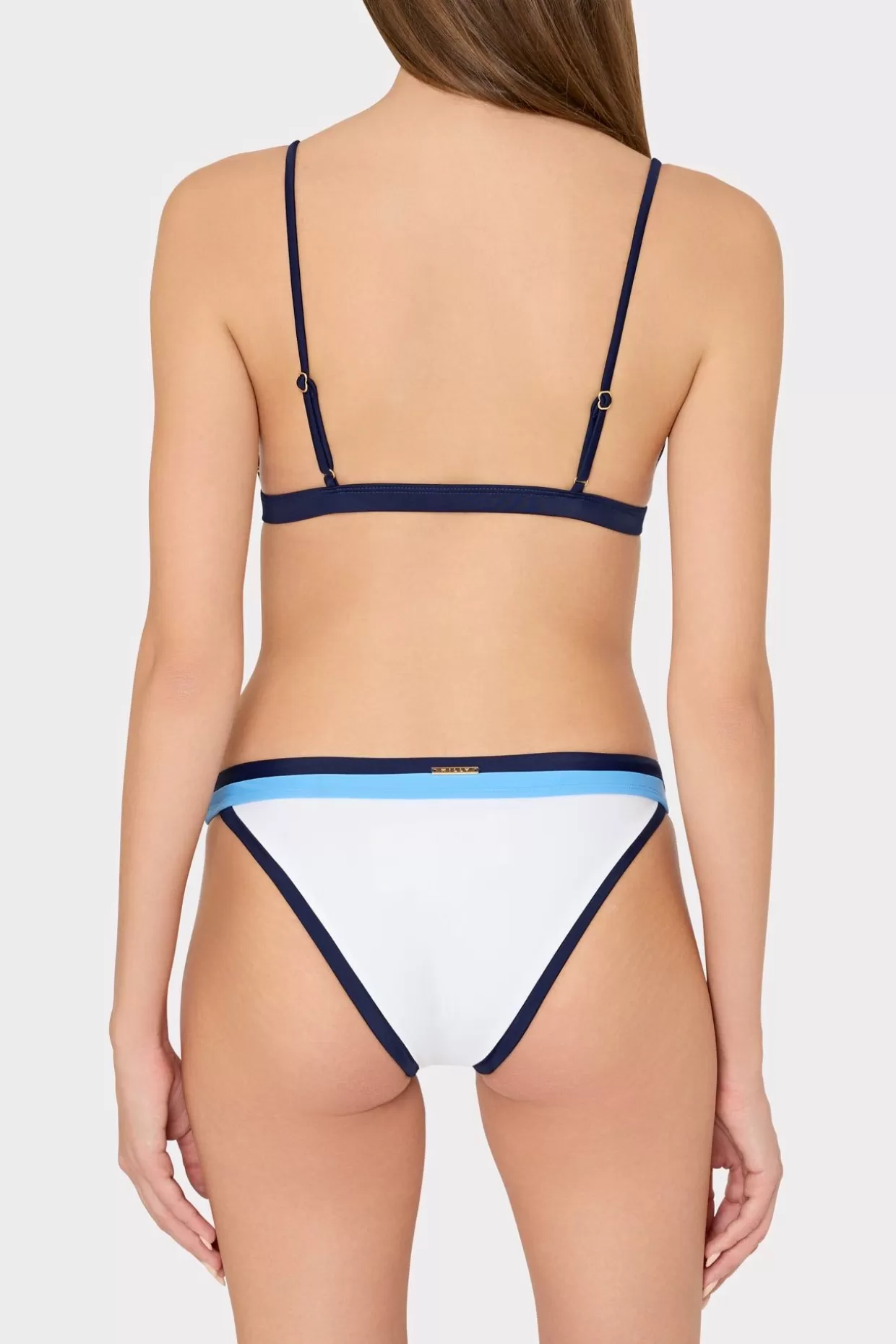 Bikinis-MILLY Amalfi Color Block Bikini Bottom Navy Multi