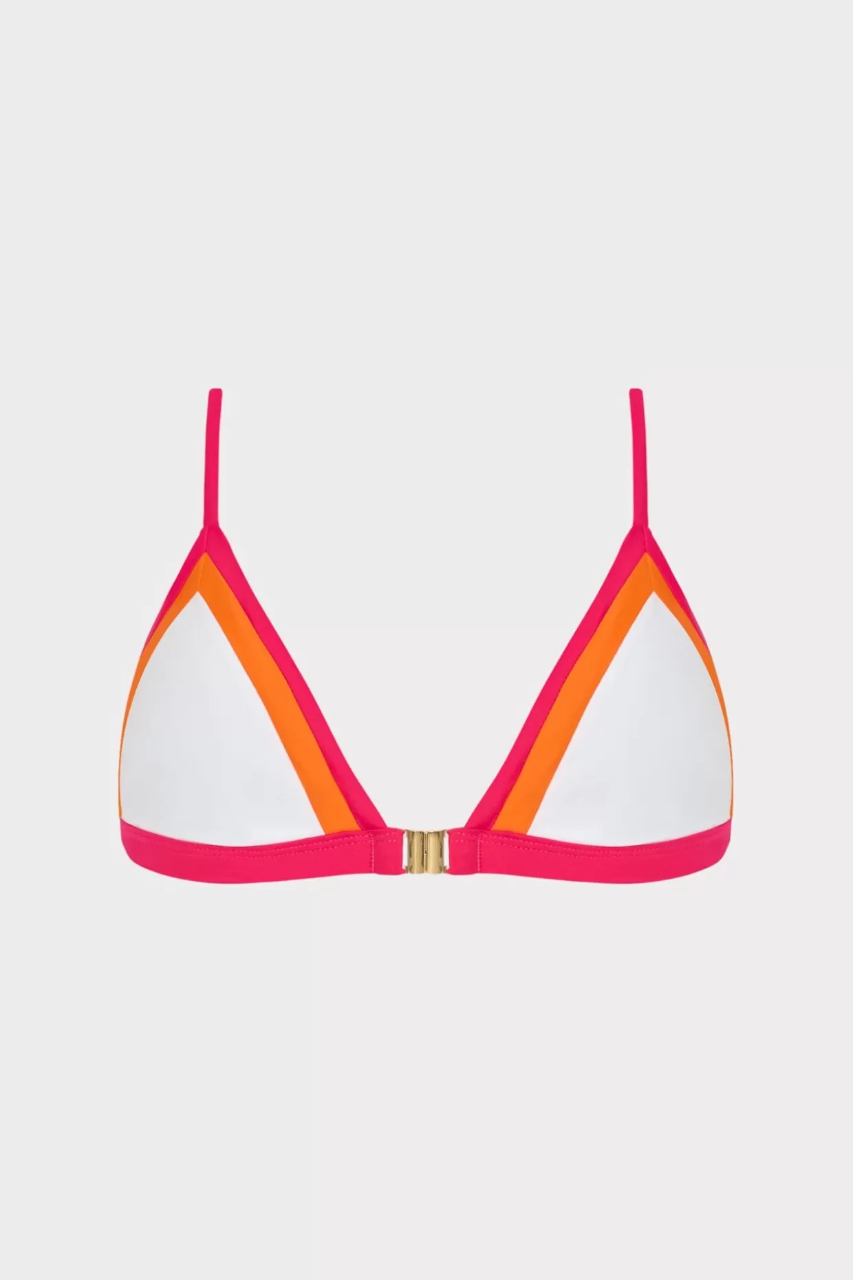 Bikinis-MILLY Amalfi Color Block Bikini Top Pink Multi
