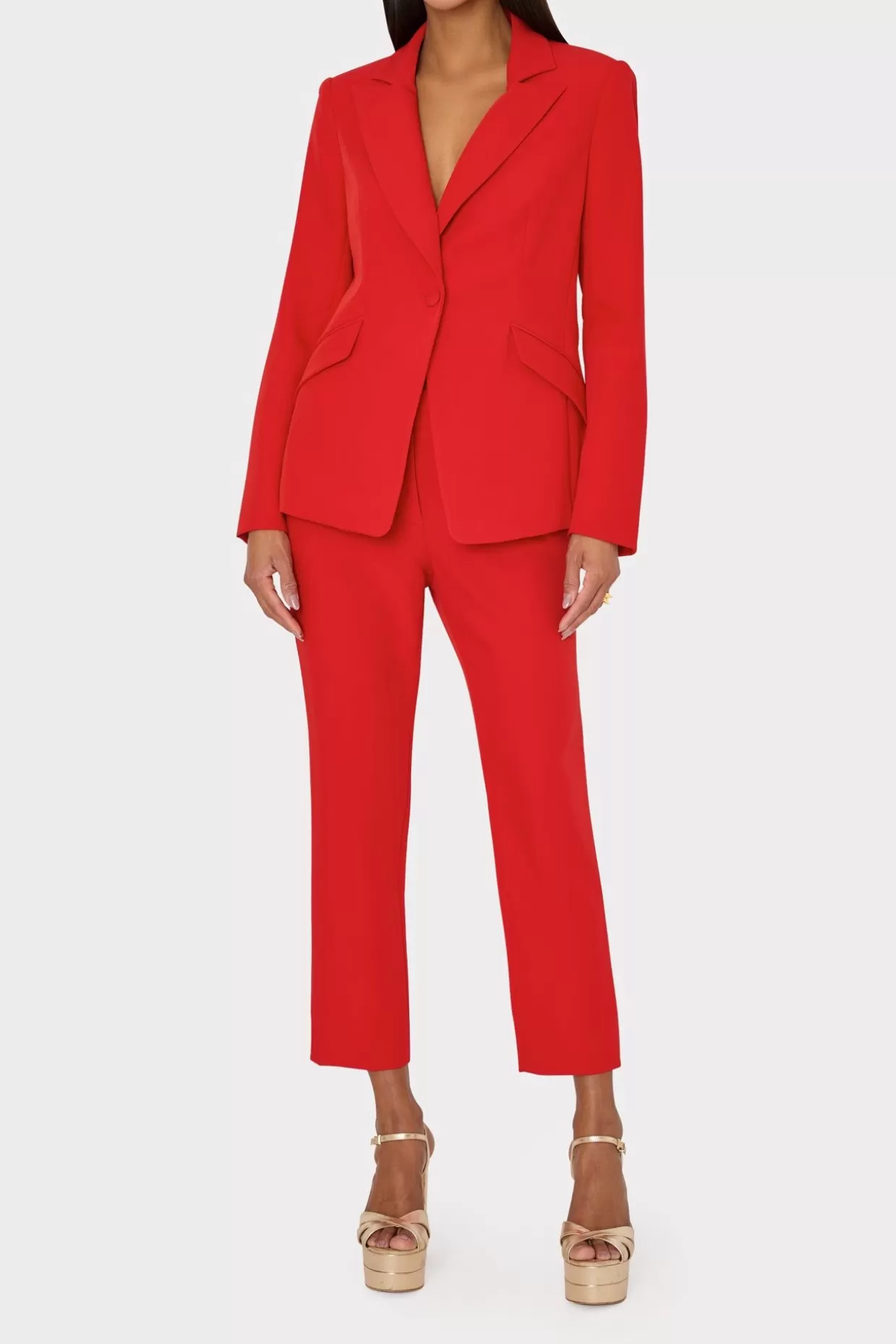 Pants-MILLY Nicola Cady Pants Red