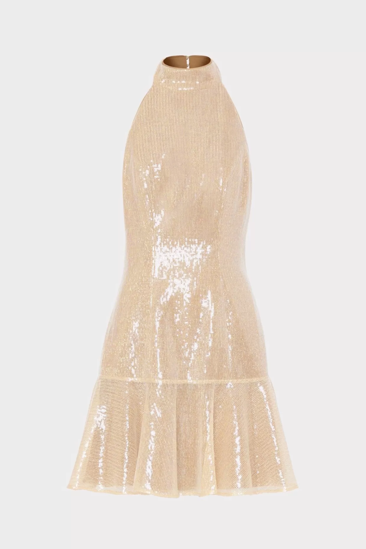 Jumpsuits & Rompers-MILLY Rochel Sequin Dress Gold